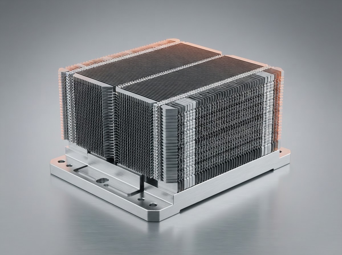 Zipper Fin Heatsinks